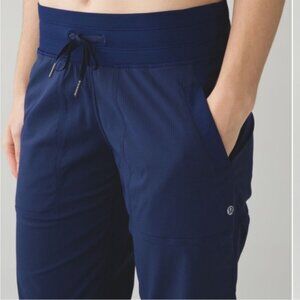 Lululemon Dance Studio Pants *Unlined Blue Sz 10 Tall